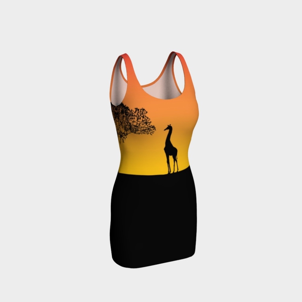 Giraffe Mini Dress